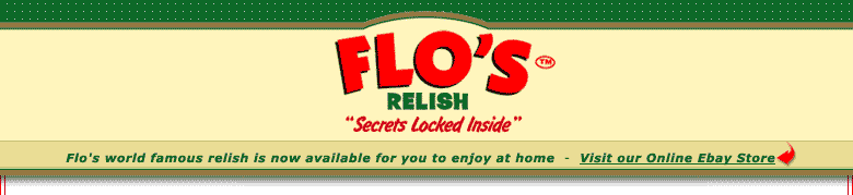 Flo's Hot Dogs, Flos Hotdog Relish, Secret Recipe, Order Online